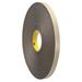 3M 4492 3M 4492B Double Coated Foam Tape 0.75" x 72yd, Black