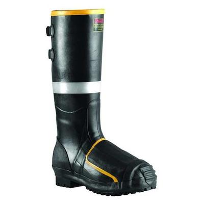 TINGLEY MB816B Men's Sigma Tall Rubber Boot w/Met Guard, Steel Toe, 16