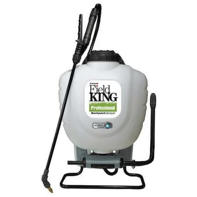 FIELD KING 190328 4 gal Backpack Sprayer, Polyethylene, 50 in L Hose, 18 in L