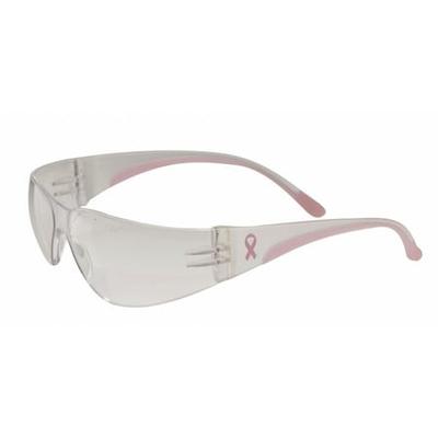 BOUTON OPTICAL 250-11-0904 Eva Petite, Safety Glasses Anti-Scratch, Light Red