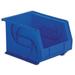 LEWISBINS PB108-7 Blue Hang & Stack Storage Bin, Blue, Plastic, 10 3/4 in L x 8