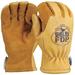 SHELBY 5282G L Firefighters Gloves,L,Lthr,PR