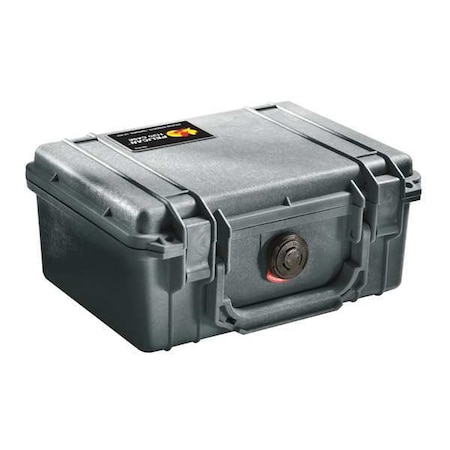 PELICAN 1150NF Black Protective Case, 9.4"L x 7.8"W x 4.29"D