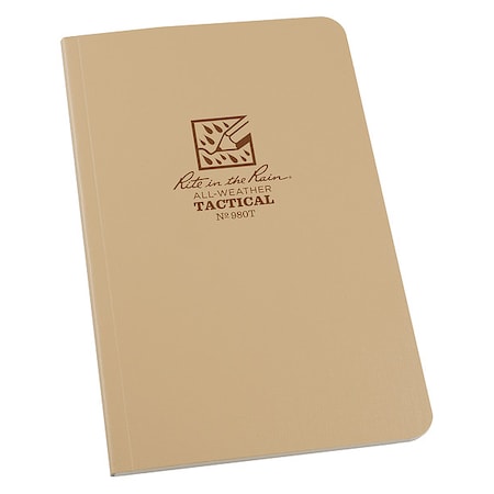 RITE IN THE RAIN 980T Field Book,Universal,4-5/8 x 7-1/4In.