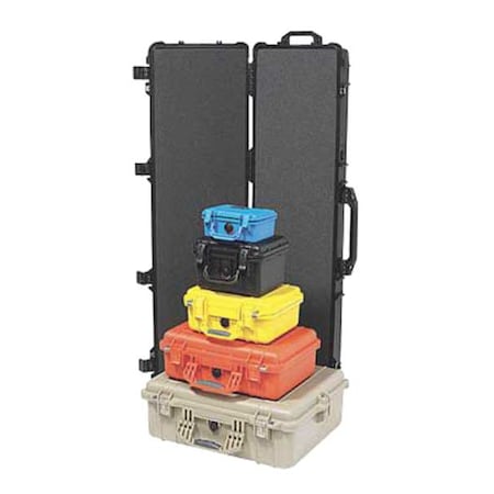 PELICAN 1600 Protective Case, Orang, 24.25x19.43x8.68In
