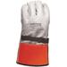 SALISBURY ILP3S/10 Elec. Glove Protector,10,White/Orange,PR