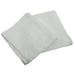 R & R TEXTILE 61250 Wash Cloth, 12x12 In, White, PK12, Weight: 1 lb. per Dozen