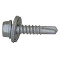 TEKS 1011000 Self-Drilling Screw, #12 x 1 in, Climaseal Steel Hex Head External