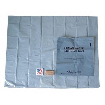 CLEANWASTE D019W12 Toilet Kit,Biodegradable,PK12