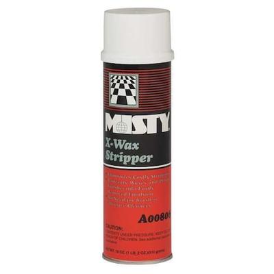 MISTY 1033962 Wax Stripper,Aerosol,20 oz,PK12
