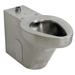 ACORN CONTROLS R2141-T-3 Toilet,Floor,Satin,Stainless Steel