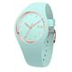 Ice-Watch - ICE glam pastel Aqua - Grüne Damenuhr mit Silikonarmband - 001064 (Small)