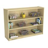 Childcraft Mobile Shelving Unit Wood in Brown | 36 H x 47.75 W x 14.25 D in | Wayfair 1464415