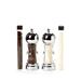 Longden Enterprises Inc Astro Salt & Pepper Grinder Set Ceramic/Acrylic in Gray | 10.2 H x 6.7 W x 2.4 D in | Wayfair GPT1727A