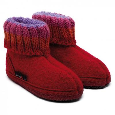 Haflinger - Kids Paul - Hüttenschuhe 33 | EU 33 rot Image