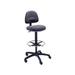 Safco Precision Extended Height Swivel Stool - Black