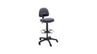 Safco Precision Extended Height Swivel Stool - Black