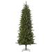 Vickerman 32826 - 5.5' x 30" Artificial Carolina Pencil Spruce 250 Warm White Italian LED Lights Christmas Tree (A145956LED)