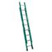 WERNER D5916-2 Fiberglass Extension Ladder, 225 lb Load Capacity