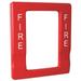 EDWARDS SIGNALING EG1RT-FIRE Trim,Marked Fire,Finish Red