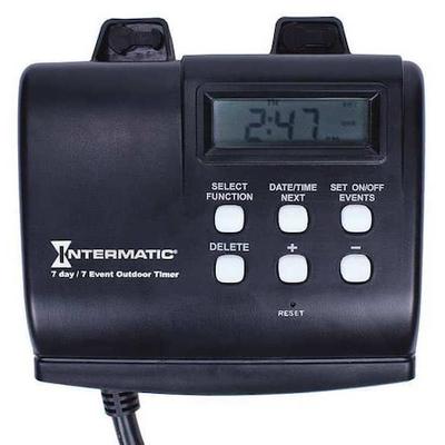 INTERMATIC HB880R Timer, Digital, 120V, 15A, Plug In