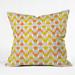 Deny Designs Hello Twiggs Bring Summer Back Throw Pillow Down/Feather/Polyester | 20 H x 20 W x 6 D in | Wayfair 51993-thrpi1