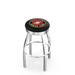 Holland Bar Stool US Armed Forces 30" Swivel Bar Stool Upholstered/Metal in Blue/Gray | 30 H in | Wayfair L8C3C30Marine