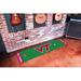 FANMATS NCAA Virginia Tech Putting Green 72 in. x 18 in. Non-Slip Indoor Only Door Mat Synthetics in Green/Indigo | 18 W x 72 D in | Wayfair 9090