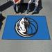 FANMATS Dallas Mavericks Non-Slip Indoor Only Door Mat Synthetics | Rectangle 5' x 8' | Wayfair 9241