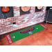 FANMATS NBA - Atlanta Hawks Putting 72 in. x 18 in. Non-Slip Indoor Only Mat Plastic in Green | Wayfair 9202