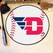 FANMATS NCAA University of Dayton Baseball 0.25" x 27" Non-Slip Indoor Mat Synthetics in Brown/Red | 27 W x 27 D in | Wayfair 265