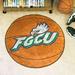 FANMATS NCAA Florida Gulf Coast University Basketball 27 in. x 27 in. Non-Slip Indoor Only Mat s in Brown/Orange/Red | 27 W x 27 D in | Wayfair