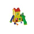 BIG-Bloxx Peppa Pig Play House - Baumhaus, Construction Set, BIG-Bloxx Set bestehend aus Peppa, Schorsch und Haus, 75 Teile, Multicolour, für Kinder ab 18 Monaten