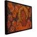 ArtWall Tahitian Dreams by Gloria Rothrock Framed Painting Print on Wrapped Canvas in Brown/Orange | 12 H x 24 W x 2 D in | Wayfair 0rot024a1224f