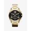 Michael Kors Oversized Bradshaw Gold-Tone Watch Gold One Size