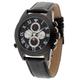 Yves Camani Men's Automatic Watch Serge Black YC1037-C YC1037-C with Leather Strap