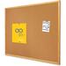 Quartet® Wall Mounted Bulletin Board Cork/Plastic in White | 36 H x 2 D in | Wayfair QRT304