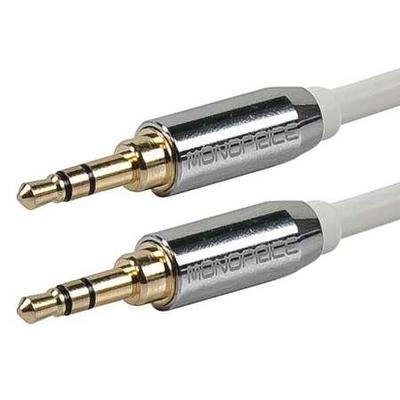 MONOPRICE 9297 Audio Cable,3.5mm,M/M,6 Ft,Mobile
