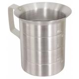 CRESTWARE MEA05 Measuring Cup,Aluminum,1/2 qt. Liquid