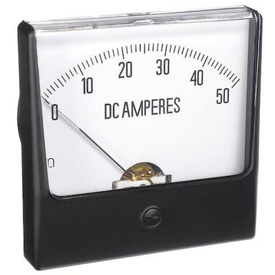 ZORO SELECT 12G394 Analog Panel Meter,AC Current,0-150 AC A