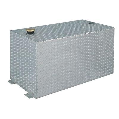 CRESCENT JOBOX 438000 100 Gallon Rectangular Aluminum Liquid Transfer Tank for