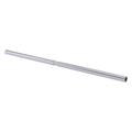 Allied Brass Field Cut 60" Straight Shower Curtain Rod Metal in Gray | 60 W in | Wayfair SR-60-SCH