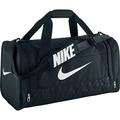 Nike unisex-adult Brasilia 6 Duffel Bag Duffel Bag, Black/White, X-Small