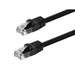 Monoprice Cat6 Ethernet Patch Cable - 50 Feet - Black/Network Internet Cord - RJ45 Stranded 550Mhz UTP Pure Bare Copper Wire 24AWG