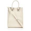 PIECES SNYGGA NET 17053805 Damen Schultertaschen 30x37x14 cm (B x H x T), Elfenbein (Creme Pattern:Croco C-198001)