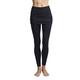 TLC Sport Women's Lightweight Gathered Skirt Leggings Black-M-