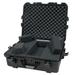 NANUK CASES 945S-010BK-0A0 Black Protective Case, 25.1"L x 19.9"W x 8.8"D