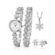 Sekonda 2087G Snowflake Christmas Gift Set Watch, Bracelet , Earrings and Necklace