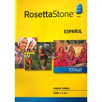 Rosetta Stone Version 4 TOTALe: Spanish (Spain) Level 1 3 Set - Mac/Windows - 27883