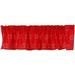 College Covers NCAA Wisconsin 84" Curtain Valance Sateen/100% Cotton | 15 H x 84 W x 2 D in | Wayfair WISCVL